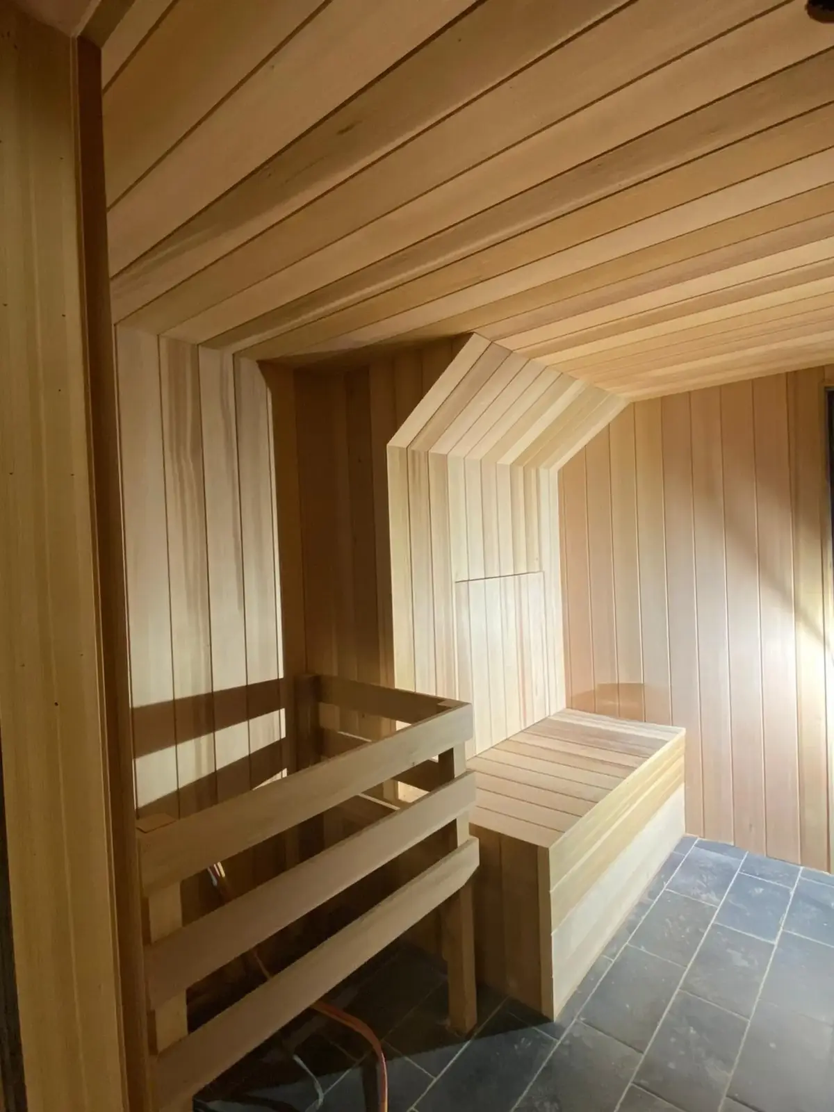 Finish carpentry detail on a custom built-in